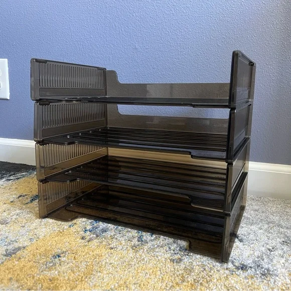 Rubbermaid 2551 Office Paper Stacking Letter Tray - Picture 13 of 13